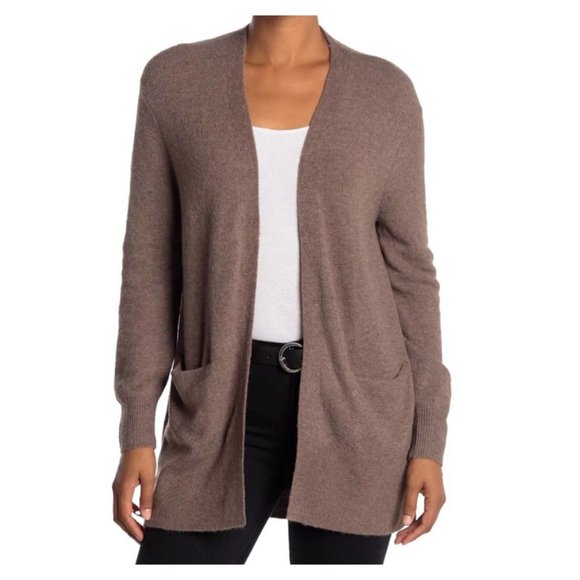 Madewell Sweaters - Madewell Open Front Patch Pocket Cardigan